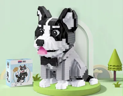 Produktbild von QBI Husky Konstruktionsspielzeug 973 Teile Kreativ-Set