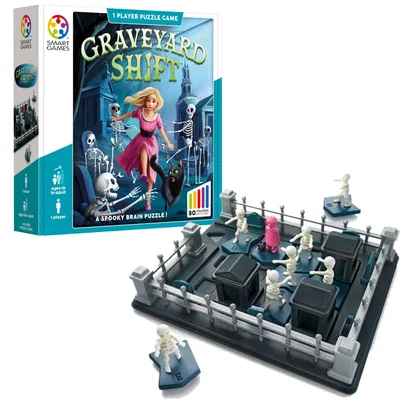 Produktbild von SmartGames Graveyard Shift, Box-Puzzle, 10 Jahr(e)