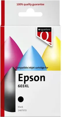 Produktbild von Quantore – Tintenpatronen-Alternative für 603XL Schwarz