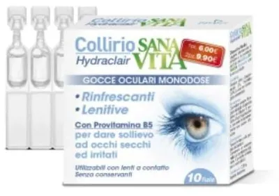 Produktbild von SANAVITA Augentropfen, Einzeldosis, 0,35 ml