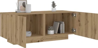 Immagine prodotto di vidaXL Comodino rovere artigianale 100x35x40 cm Materiale a base di legno