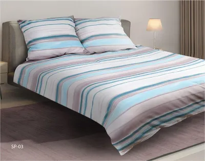 Obrázek produktu pro Matex Saténové povlečení 160x200 03A premium heather tyrkysová růžová prášková směs pruhy