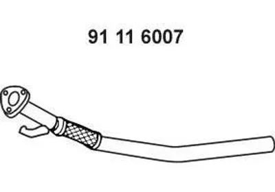 Produktbild von VEGAZ Abgasrohr Auspuffrohr für AUDI A4 Avant (8E5, B6) Vorne AR-217EBER