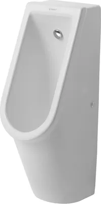 Produktbild von Duravit Urinal RIMLESS STARCK 3 245 x 300 mm, Zulauf von hinten ohne Fliege HygieneGlaze weiß