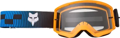 Image de FOX Main Collect Motocross Brille, orange/blau