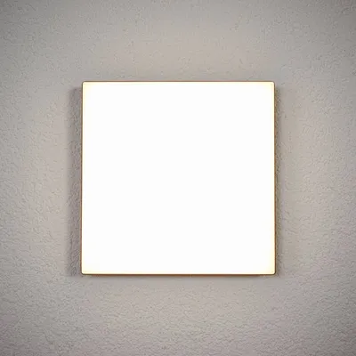 Produktbild von Lucande LED-Außendeckenleuchte Henni, Sensor, 30x30 cm, IP65