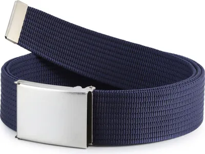 Image de Ceinture pour homme Ladeheid en toile de jute P90 (bleuet, 180 cm)