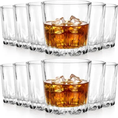 Produktbild von Vilde | Gläser - Whiskygläser - aus Glas - Transparent - 280 ml - 12 Stück - Spülmaschinenfest