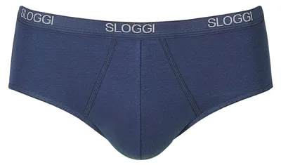 Produktbild von sloggi Herren Midislip Basic - NIGHT BLUE - Größe 6