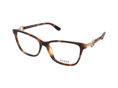 Produktbild von Guess Brille GU2856-S 053, quadratische Form, 55, sehr leicht, flexibler Bügel