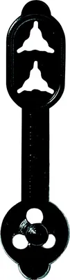 Produktbild von Briefknopf Duo 38mm VE=10x125 Stück schwarz
