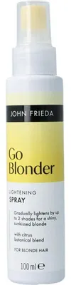 Imagen del producto de John Frieda GO BLONDER, Mascarilla para el cabello, efecto aclarador, aroma a limón, 100 ml
