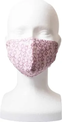 Produktbild von Maske mit Tasche YourFASHION SilverPlus | Figuren | 1 Maske + 1 (1841/RUZ2)