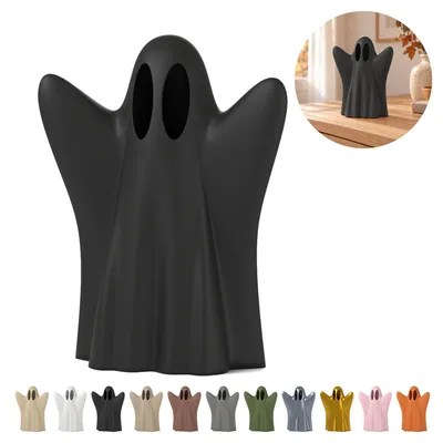Zdjęcie produktu dla Duszek dekoracyjny na Halloween — 11,6 cm – Czarny