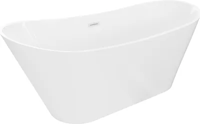Immagine prodotto di Mexen Dora vasca da bagno freestanding 150 x 75 cm, bianca, troppopieno bianco - 52071507500-20