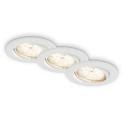 Produktbild von Briloner LED Einbauleuchten weiß 3er-Set 3xLED/5W (7219-036)