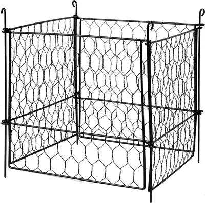 Obrázek produktu pro 5 kusů ochrana rostlin před zvířaty 13,4'' x 13,4'' kovová klec na rostliny