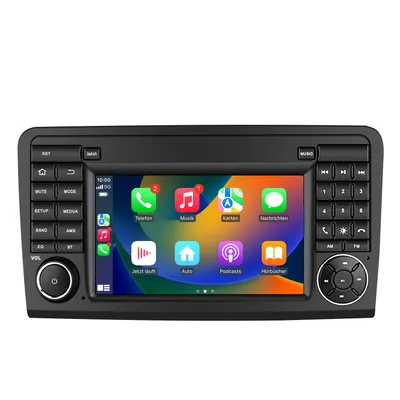 Obrázok produktu pre Autorádio Android Carplay pre Mercedes W164 ML od 2005 GL Class X164 od 2007 Navigácia Bluetooth GPS DAB+