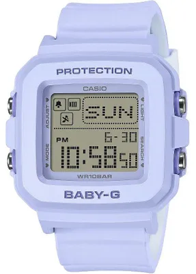 Image de CASIO Baby-G pour femme, violet, Casio-BGD-10KH-2BER