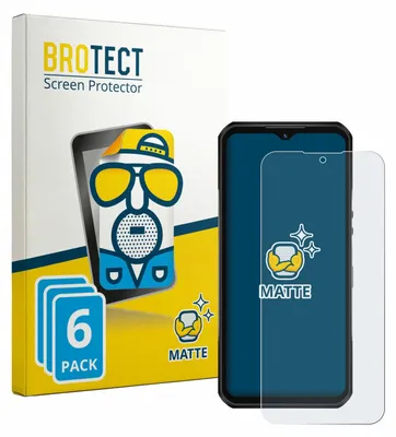 Produktbild von 6x BROTECT Schutzfolie für Oukitel WP66 Displayschutz Displayschutzfolie Folie Matt Entspiegelungsfolie