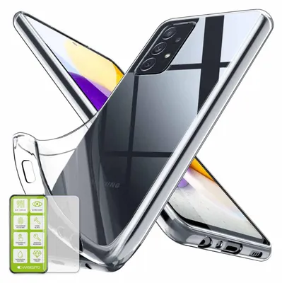 Obrázek produktu pro Pro Samsung Galaxy A73 5G Silikonové pouzdro TPU + H9 Glass Transparentní pouzdro na mobilní telefon