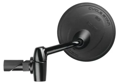 Produktbild von Busch & Müller | E-Bike Spiegel | Ø80 mm, klappbar, schwarz