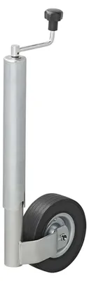 Produktbild von Stützrad 60mm Metallfelge mit Vollgummireifen 220x65mm