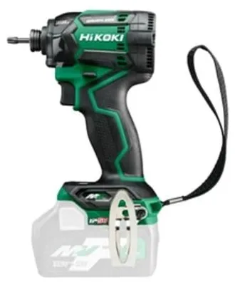 Zdjęcie produktu dla Hikoki WH36DCW4Z, Sterownik udarowy, Uchwyt pistoletowy, 1/4", Czarny, Zielony, Szary, Bezszczotkowy, IP56