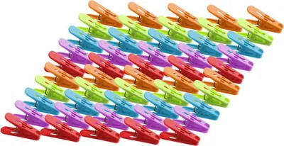 Produktbild von Wäscheklammern, Wäscheklammern, farbig, 50er Set