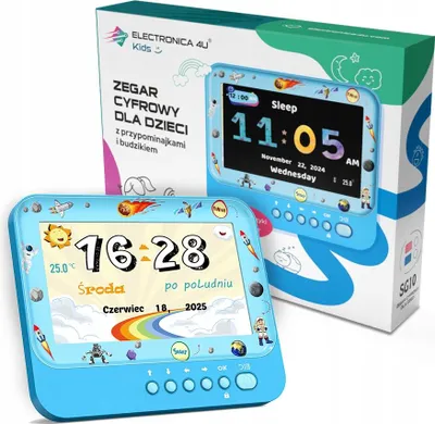 Immagine prodotto di Orologio digitale Cornice digitale 7'' cornice LED per bambini