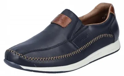 Produktbild von Rieker Straßenslipper in blau, Gr. 47