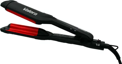 Produktbild von Valera Wave Master Ionic 647.03 Ceramic Professional Curling Iron for Wavy Hair with Digital Temperature Control Ion Generator Fast Heating and Auto Shut Off Black