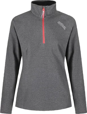 Produktbild von Regatta Montes Fleece Mit Halbem Reißverschluss Grau 14 Damen Grau 14