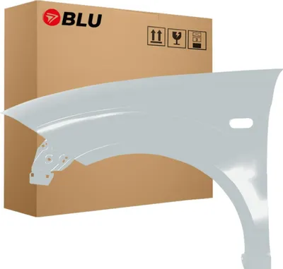 Image de BLU Aile Compatible avec Seat Toledo III 3 LX7W Gauche Silber EisSilber | 2004-2009 | Avant | Peint| Prêt à Monter | Acier