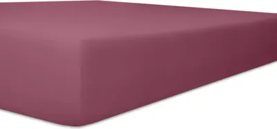 Produktbild von Kneer - Spannbetttuch - Qualität 93 *Exclusive-Stretch - Farbe:  27 Brombeer - Größe: 180/200 - 200/200 cm
