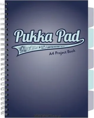 Zdjęcie produktu dla Kołozeszyt Pukka Pad A4 100 kartek w kratkę