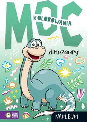 Image de Moc kolorowania Dinozaury - Opracowanie Zbiorowe (Malbücher für Kinder auf Polnisch)