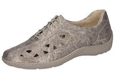 Produktbild von Waldläufer Damen Schnürschuhe Henni 19636-4, 19636-4.5, 19636-5, 19636-5.5, 19636-6, 19636-6.5, 19636-7, 19636-7.5 WDL-496003-104 gold 6