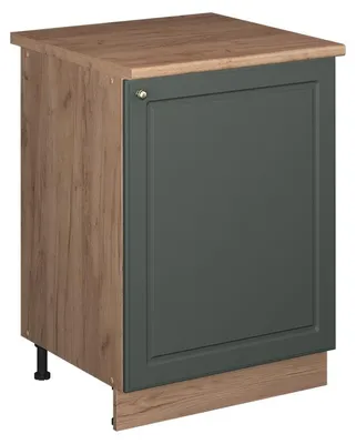 Obrázek produktu pro Skříňka pod dřez Vicco Fame-Line Zelená zlatá země/Zlatý mocný dub 60 cm, Model 63393