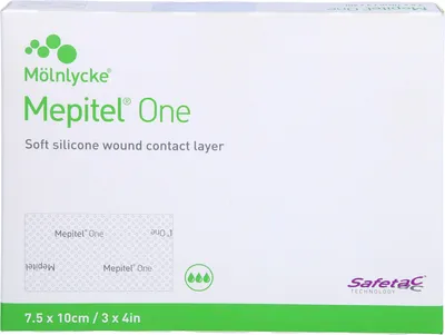 Zdjęcie produktu dla Mepitel One silikonowy bandaż siatkowy 7,5x10cm 10 szt