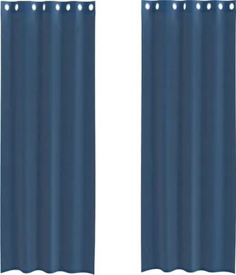 Immagine prodotto di Tende in Voile con Occhielli 2 pz Blu Reale