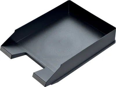 Produktbild von helit Briefablage "the staff" DIN A4 Polystyrol schwarz (5 Ablagen)