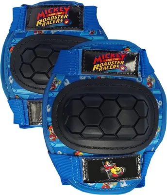 Produktbild von Tataway Set mit Ellbogenschützern und Knieschützern Disney Mickey Mouse für Kinder für Rollsport, Skateboarding und Scooter. Größe XS (3-6 Jahre)