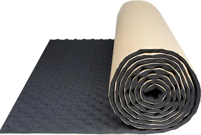 Immagine prodotto di Tappetino isolante per auto - isolamento acustico per auto - 1 pezzo - 50 x 100 cm - autoadesivo