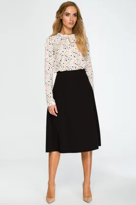 Zdjęcie produktu dla Stylove Damska spódnica midi Fenibeth S133 czarny XXL