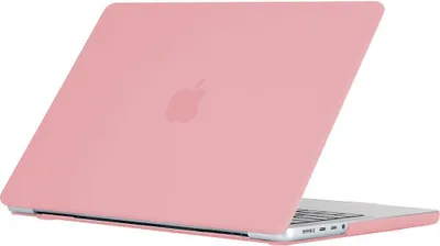 Produktbild von Mobigear Matte MacBook Pro 16 Zoll (2021-2026) Hardcase Hülle MacBook Case - Pink - Model A2485 / A2780 / A2991 / A3186 / A3428 / A3429