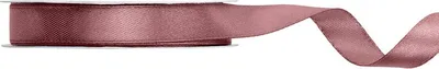 Produktbild von Satinband, dunkles Altrosa, 12 mm/25 m