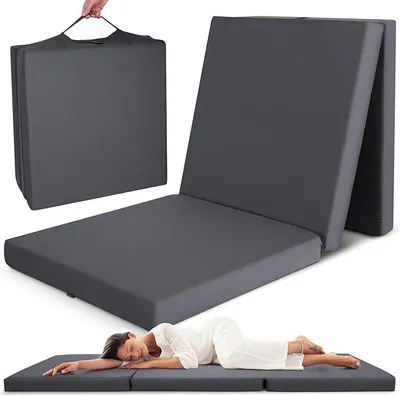 Imagen del producto de Colchón plegable para invitados, colchón plegable, colchón plegable para viajes