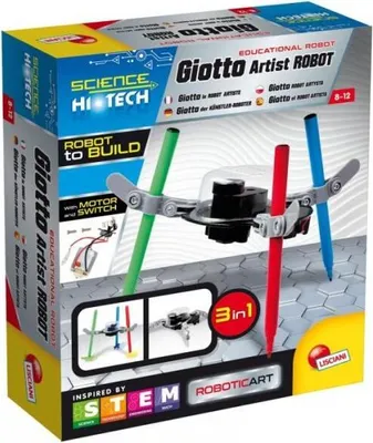 Produktbild von Erste HI TECH SCIENCE-Roboter in einer Schachtel p24 73238