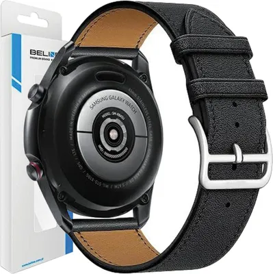 Produktbild von Beline Pasek Uhr 20Mm HermesLeder Czarny /Schwarz Box